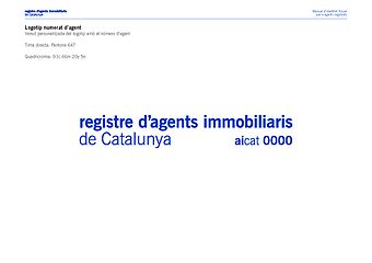 Registro de Agentes Inmobiliarios de Catalunya