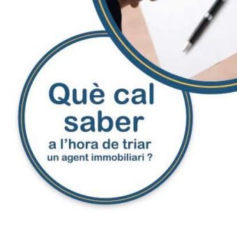 Què cal saber a l'hora de triar un agent immobiliari?