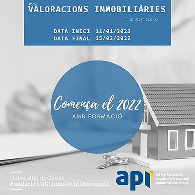 CURS:VALORACIONS IMMOBILIÀRIES