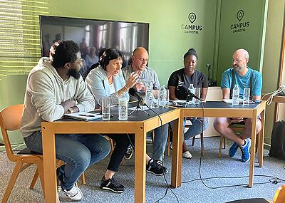 Taula rodona a Òmnium Garrotxa:  Falten pisos o sobren prejudicis? L'habitatge de lloguer a la Garrotxa