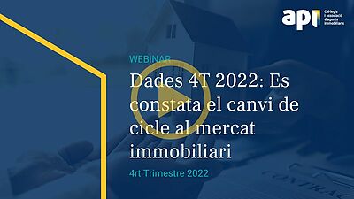 Dades del mercat immobiliari 4T 2022